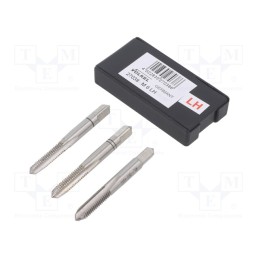 1 set x Vu00d6LKEL - 27038 - Tap, high speed steel grounded HSS-G, M6, 1, 50mm, 4,9mm, 3pcs.