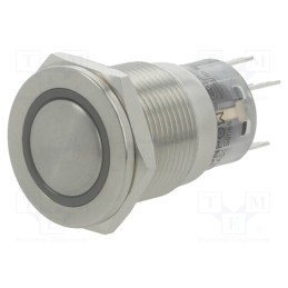 1 pcs x ONPOW - LAS1-AGQPF-11ZE/R/12V/S - Switch: vandal resistant, Pos: 2, SPDT, 0.5A/220VAC, 1A/24VDC, IP67