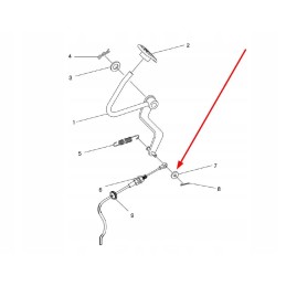 40029567 gas pedal washer