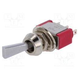 1 pcs x C&K - 7101P3YZQE - Switch: toggle, Pos: 2, SPDT, ON-ON, 2A/250VAC, 5A/28VDC, -30÷85°C