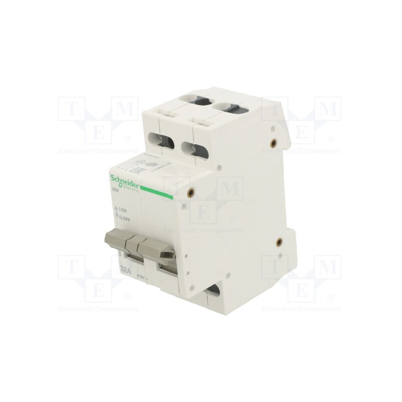 1 pcs x SCHNEIDER ELECTRIC - A9S60332 - Switch-disconnector, Poles: 3, for DIN rail mounting, 32A, 415VAC
