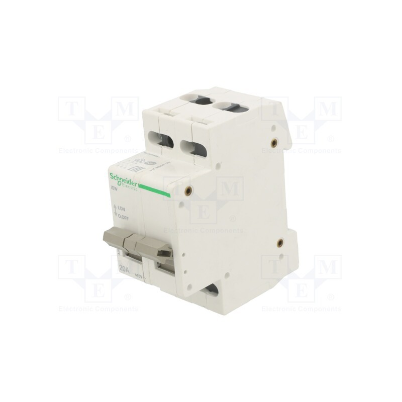 1 pcs x SCHNEIDER ELECTRIC - A9S60320 - Switch-disconnector, Poles: 3, for DIN rail mounting, 20A, 415VAC