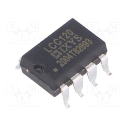 1 pcs x IXYS - LCC120S - Relay: solid state, SPDT, Icntrl max: 50mA, 170mA, max.250VAC, 20Ω