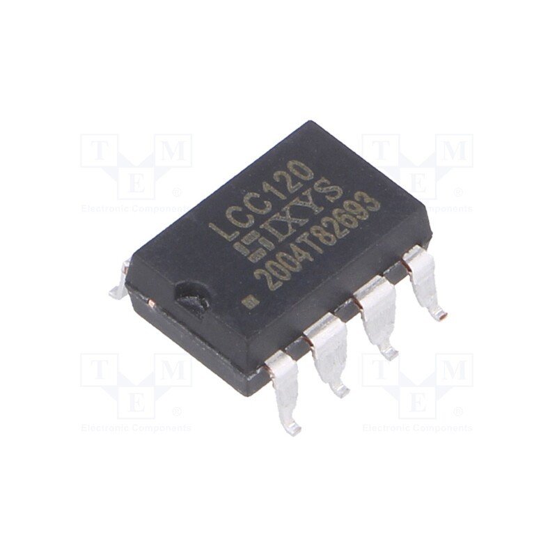 1 pcs x IXYS - LCC120S - Relay: solid state, SPDT, Icntrl max: 50mA, 170mA, max.250VAC, 20Ω