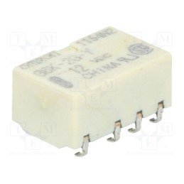 1 pcs x OMRON OCB - G6K-2G-Y 12VDC - Relay: electromagnetic, DPDT, Ucoil: 12VDC, Icontacts max: 1A, SMD