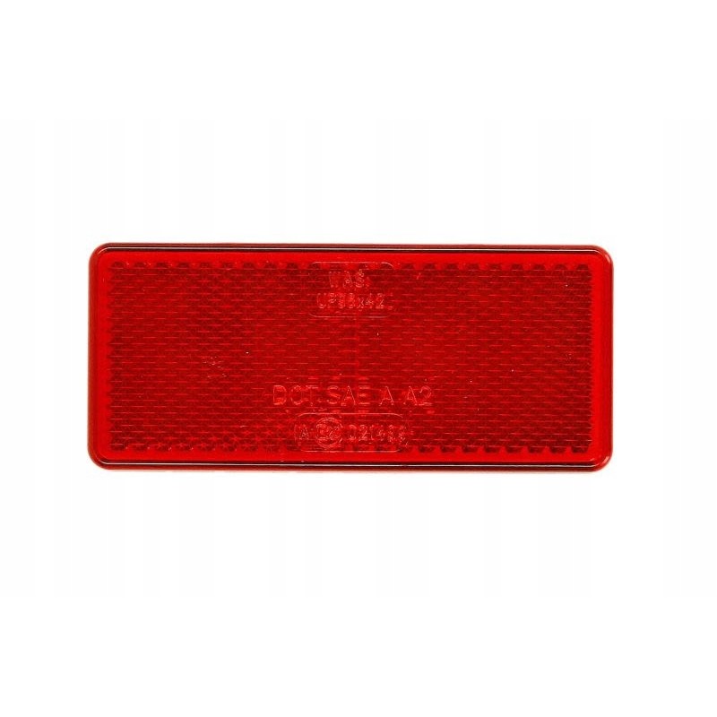 Red rectangular reflector was 848