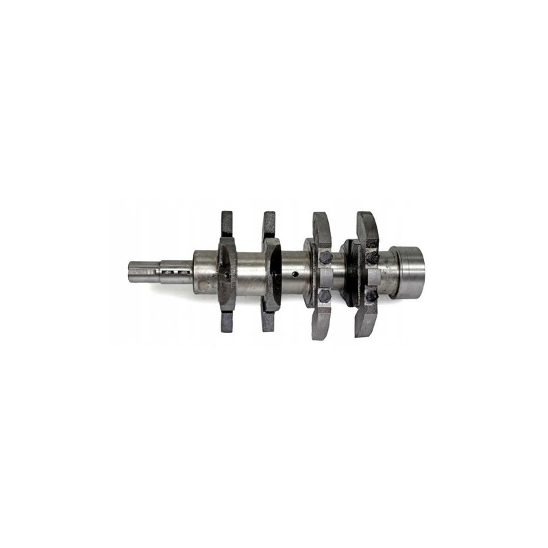Engine crankshaft with M 12 Wladimirec T 25 screw
