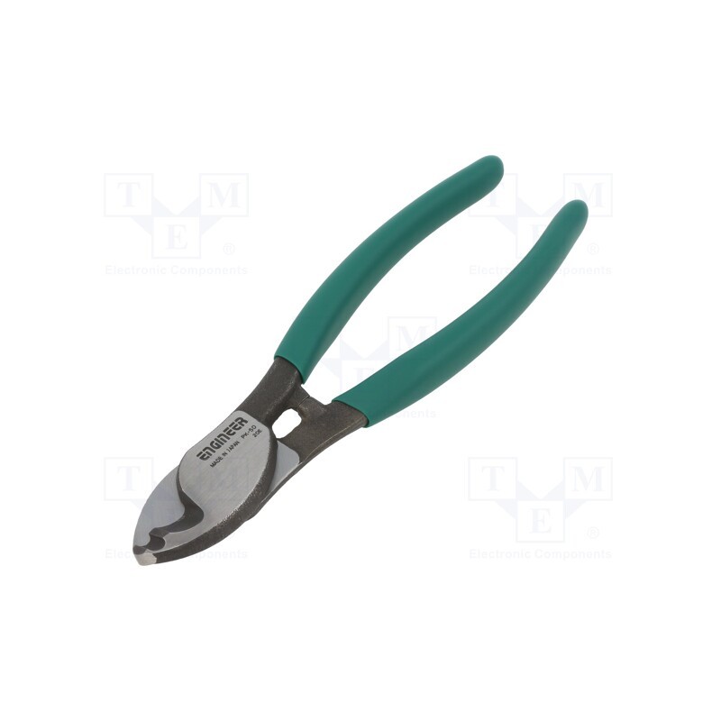 1 pcs x ENGINEER - PK-50 - Pliers, side,cutting, without chamfer, 164mm