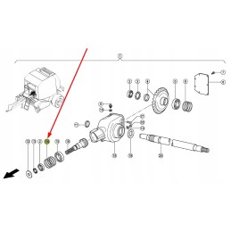233202 0 spacer washer 0 1 mm