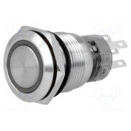 1 pcs x ONPOW - LAS1-AGQ-11E/R/6V - Switch: vandal resistant, Pos: 2, SPDT, 0.5A/220VAC, 1A/24VDC, IP67