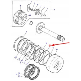 3052593m2 o-ring 157 22 x 3 53