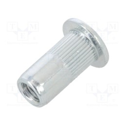 1 pcg x BETA - 1742R-A M3 - Rivet nuts, M3, steel, Ømount.hole: 5mm, L: 11mm, 20pcs.