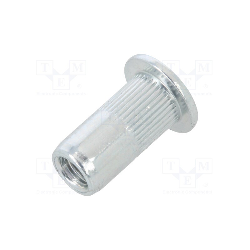 1 pcg x BETA - 1742R-A M3 - Rivet nuts, M3, steel, Ømount.hole: 5mm, L: 11mm, 20pcs.