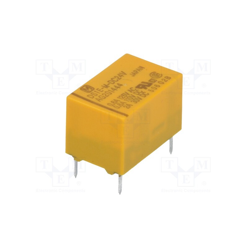 1 pcs x PANASONIC - DS1E-M-DC24V - Relay: electromagnetic, SPDT, Ucoil: 24VDC, 3A, 1A/125VAC, 2A/30VDC