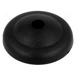1 pcs x FATH - 098E040K - Foot, Base dia: 39mm, polyamide, H: 14mm, ECO Feet
