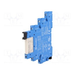 1 pcs x FINDER - 38.51.0.024.0060 - Relay: interface, SPDT, Ucoil: 24VAC,24VDC, 6A, 6A/250VAC, 6A/30VDC