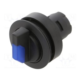 1 pcs x SCHLEGEL - RRJWBLSW_BL - Switch: rotary, 22mm, Stabl.pos: 3, depending on the holder, IP65