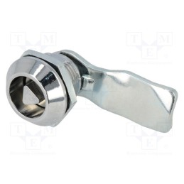 1 pcs x ROZTOCZE - M22-2-T9-2-21-01-P - Lock, zinc and aluminium alloy, 21mm, chromium