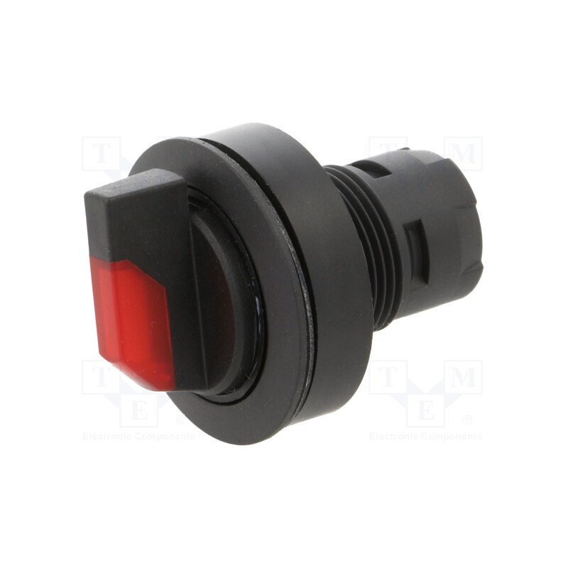 1 pcs x SCHLEGEL - RRJWALSW_RT - Switch: rotary, 22mm, Stabl.pos: 2, depending on the holder, IP65