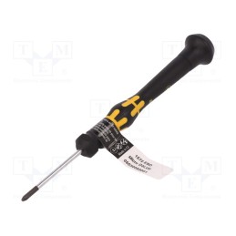 1 pcs x WERA - 5030083001 - Screwdriver, Microstix®, precision, 0, ESD, Blade length: 40mm