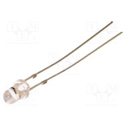 2 pcs x OPTOSUPPLY - OST1MA3131A - LED, 3mm, RGB, blinking,tricolour, 30°, 3.8÷5V, 20mA, Front: convex