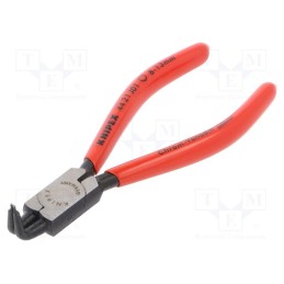 1 pcs x KNIPEX - 44 21 J01 - Pliers, for circlip, internal, 8÷13mm, Pliers len: 130mm, angular