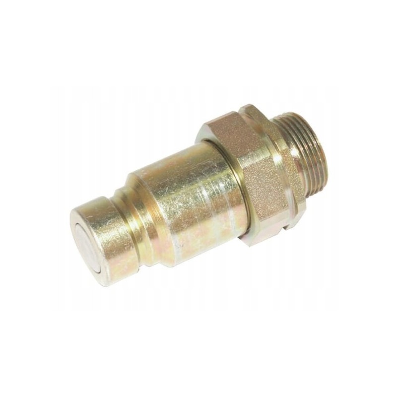 Skv flat quick connector m plug 3 8 thread