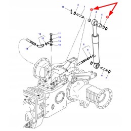 3812034m1 hydraulic cylinder bushing
