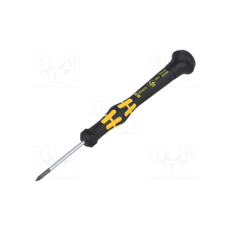 1 pcs x WERA - 5030080001 - Screwdriver, Microstix®, precision, M, ESD, Blade length: 40mm