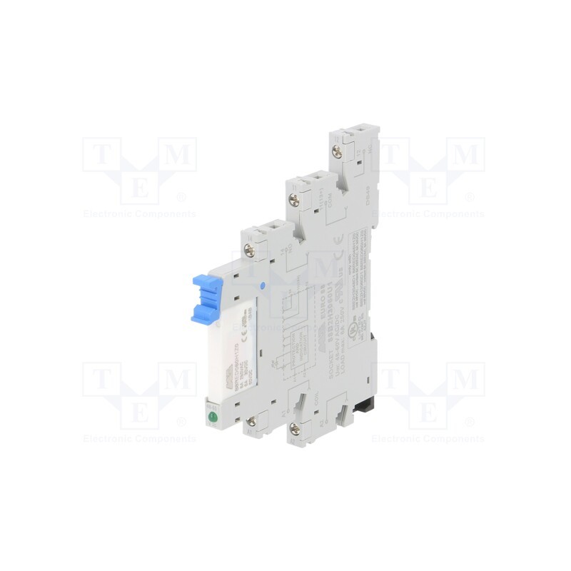 1 pcs x MORSETTITALIA - 88E2H3060D1 - Relay: interface, SPDT, Ucoil: 60VDC, 6A, 6A/250VAC, 6A/30VDC, IP20