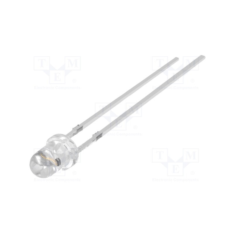 2 pcs x OPTOSUPPLY - OSR5MS3131A - LED, 3mm, red, blinking, 4200÷5000mcd, 30°, 3÷4.5V, 20mA