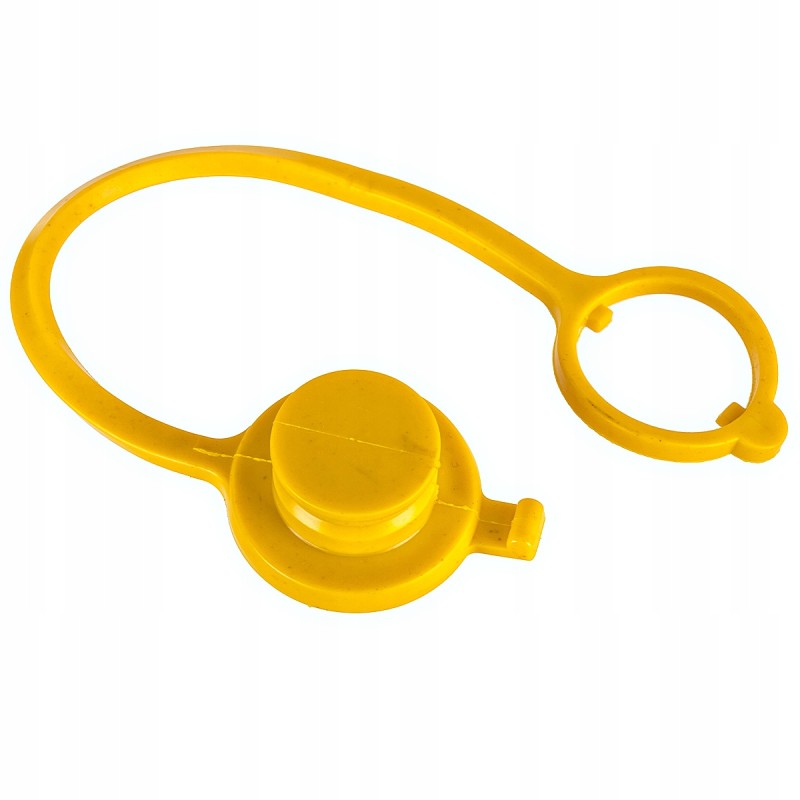 Euro yellow hydraulic socket cover