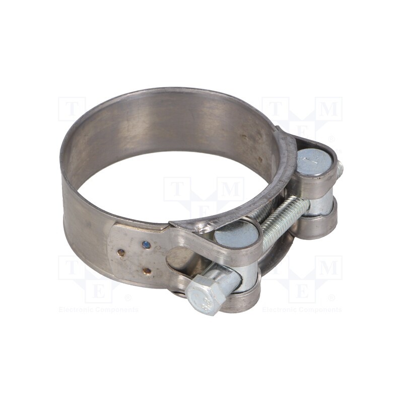 1 pcs x MPC INDUSTRIES - S2052 - T-bolt clamp, W: 22mm, Clamping: 52÷55mm, chrome steel AISI 430, S