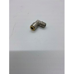 Central lubrication connector, angular, m10x1 pushin
