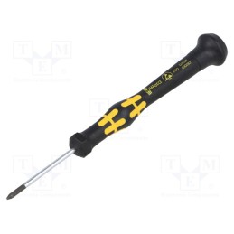 1 pcs x WERA - 5030082001 - Screwdriver, Microstix®, precision, F, ESD, Blade length: 40mm
