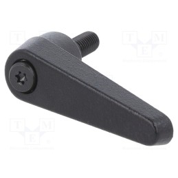 1 pcs x ELESA+GANTER - GN 101-14-M6-16-SW - Lever, adjustable, Thread len: 16mm, Lever length: 45mm