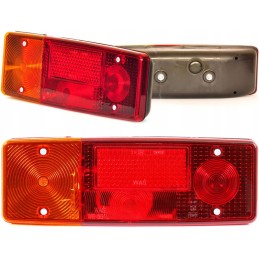 Bulb rear lamps, set LP for trailer