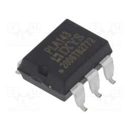 1 pcs x IXYS - PLA143S - Relay: solid state, SPST-NO, Icntrl max: 50mA, 100mA, max.600VAC