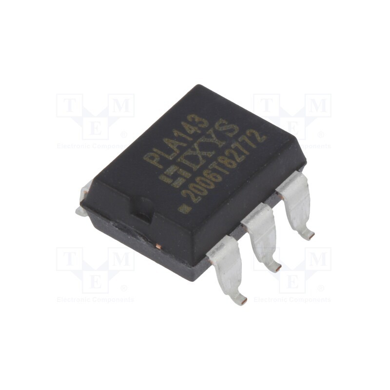 1 pcs x IXYS - PLA143S - Relay: solid state, SPST-NO, Icntrl max: 50mA, 100mA, max.600VAC