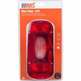 Combined rear lamp 84x84mm right left