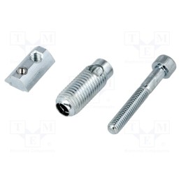 1 pcs x FATH - 099G081 - Mounting screw, for profiles, Width of the groove: 8mm, steel