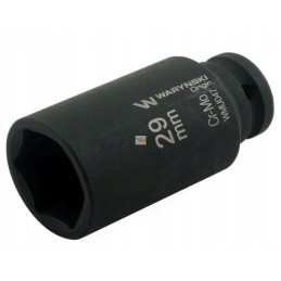 Hexagonal impact socket 1 2 29 mm Warynski
