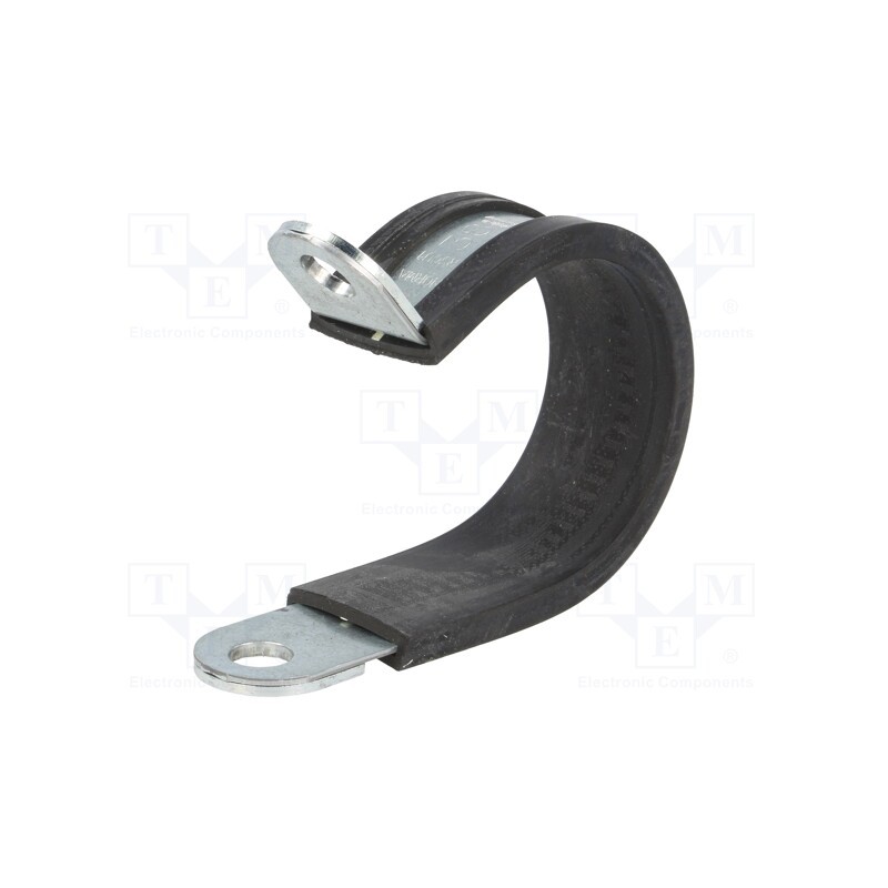 1 pcs x LAPP - 61825264 - Fixing clamp, ØBundle : 38mm, W: 20mm, steel, Ømount.hole: 8.4mm
