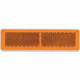 Rectangular glued reflector, orange l gop