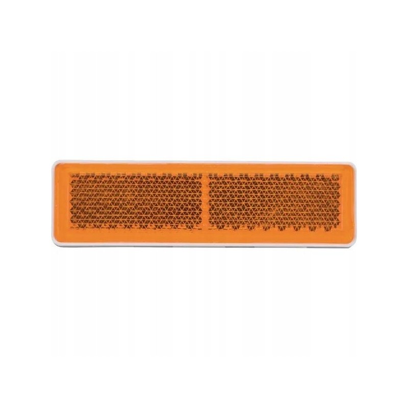 Rectangular glued reflector, orange l gop