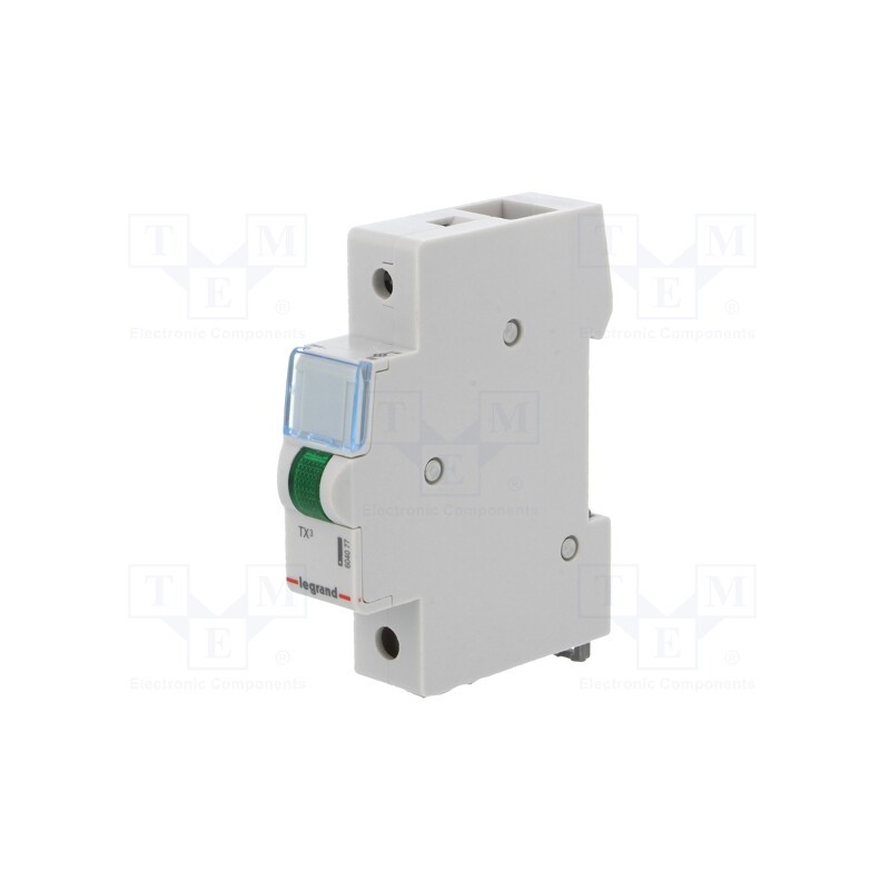 1 pcs x LEGRAND - L 313 - LED indicator, 230VAC, for DIN rail mounting, Colour: green