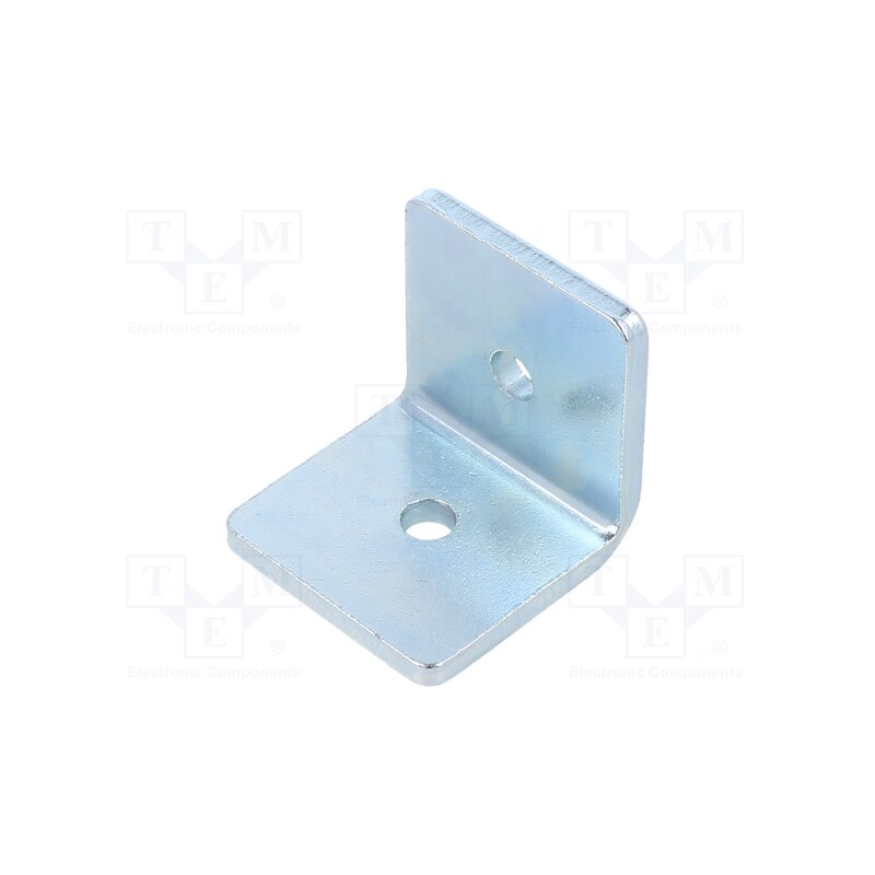 1 pcs x ELESA+GANTER - GN 967-45-45-L-2-ZB - Angle bracket, for profiles, W: 45mm, H: 45mm, L: 45mm, steel, steel