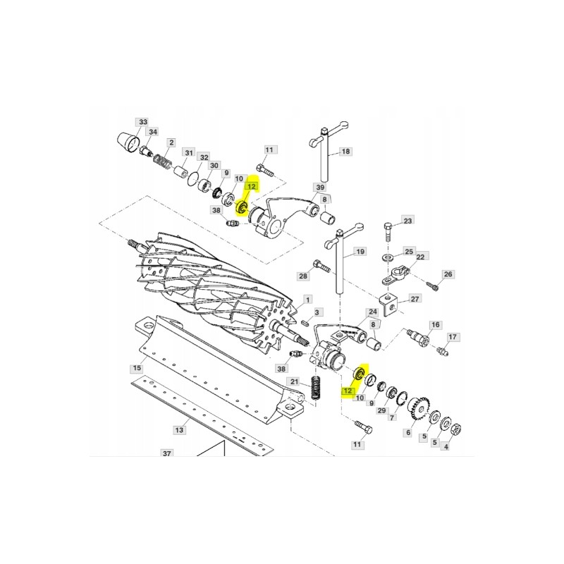 Spool sealant john deere 260b 180c mt1160