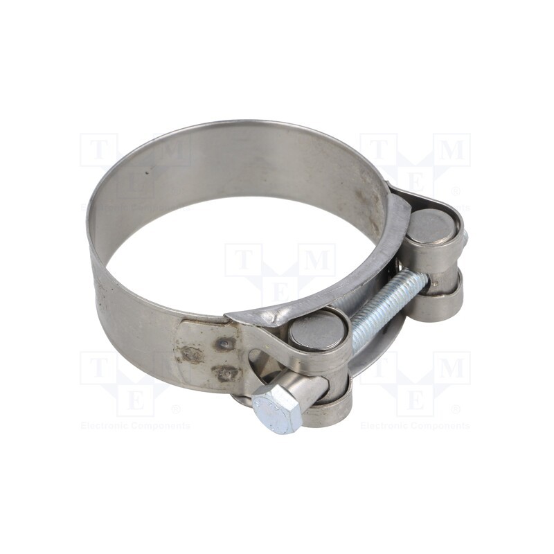 1 pcs x MPC INDUSTRIES - S4056 - T-bolt clamp, W: 22mm, Clamping: 56÷59mm, chrome steel AISI 430, S