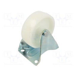 1 pcs x RADER - TPE-POB 100S - Transport wheel, Ø: 100mm, W: 35mm, H: 128mm, rigid, 150kg, polyamide